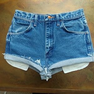 Awesome vintage Wrangler cutoffs